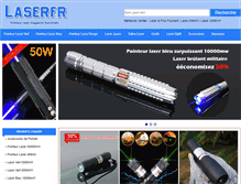 Tablet Screenshot of laserfr.com
